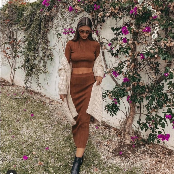 Zara knit crop sweater bloggers favorite - Picture 7 of 14